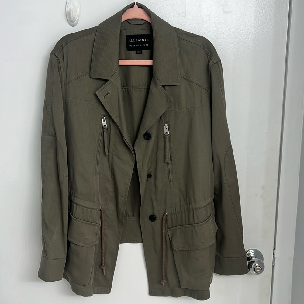 All saints utility jacket